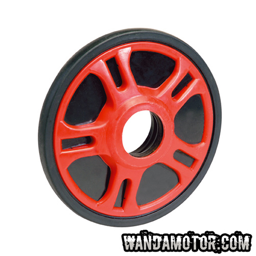 Idler Wheel Arctic Cat, 143mm OD red