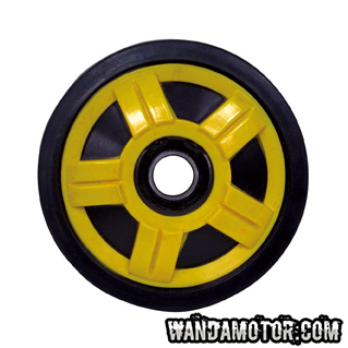 Idler Wheel Bombardier/Ski-Doo 141mm red