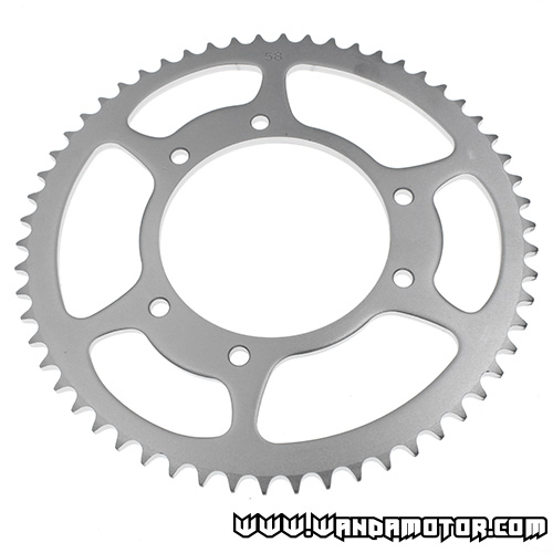 Rear sprocket Derbi Senda '00-> 58t