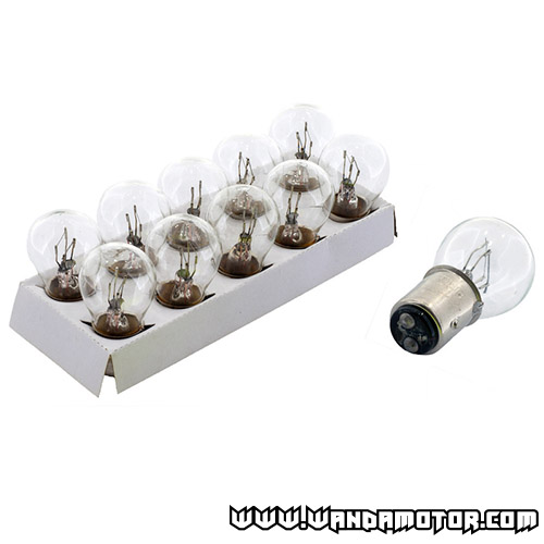 Rear light bulb BAY15D 12V 20/5W