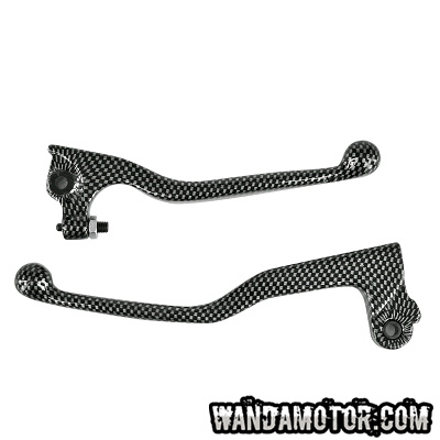 Brake / clutch lever kit carbon-look X-Limit, DT50 '03->