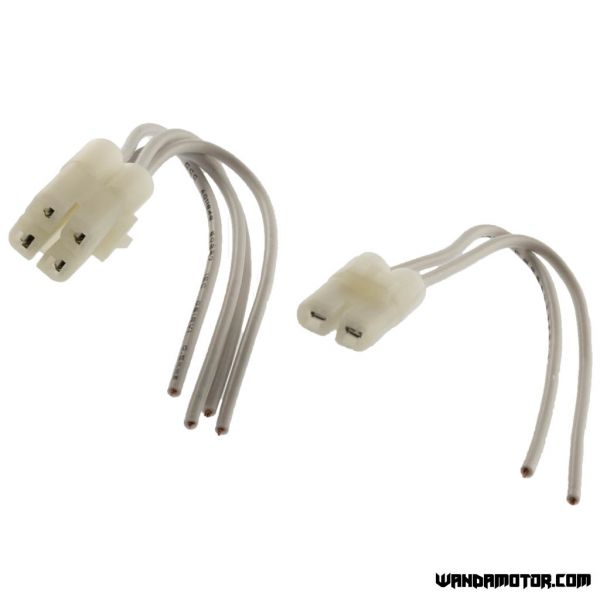 2 & 4-pin connectors with wire CDI