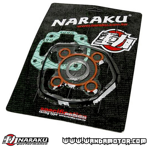 Gasket kit top end Naraku Minarelli hozirontal LC 50cc