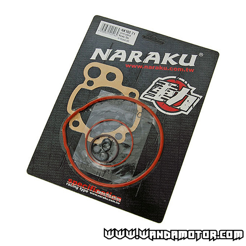Gasket kit top end Naraku AM6 70cc