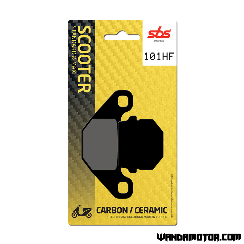 Brake pads SBS 101HF