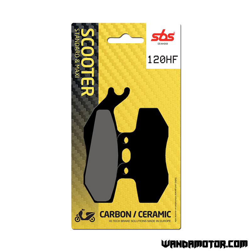 Brake pads SBS 120HF