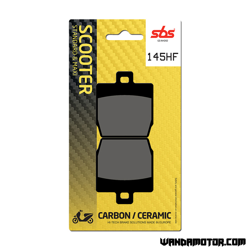 Brake pads SBS 145HF