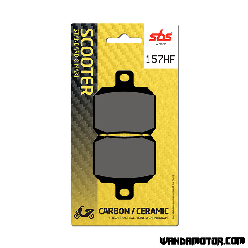 Brake pads SBS 157HF