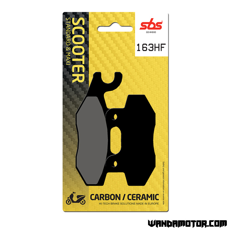 Brake pads SBS 163HF