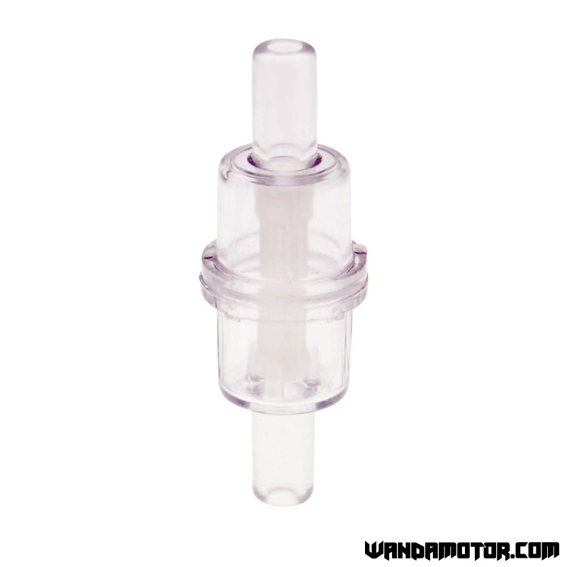 Polini 8 mm transparent fuel filter 