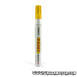 Tyre marker yellow