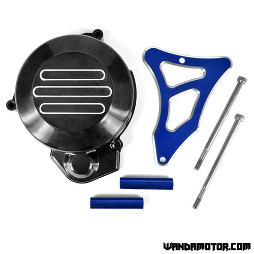 Alternator / gear cover Derbi '00-05 black/blue