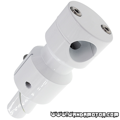 Steering stem Typhoon, NRG white