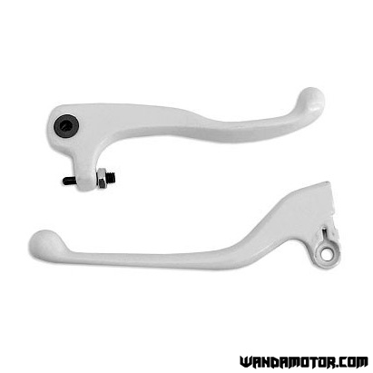 Lever kit anodized Senda DRD white