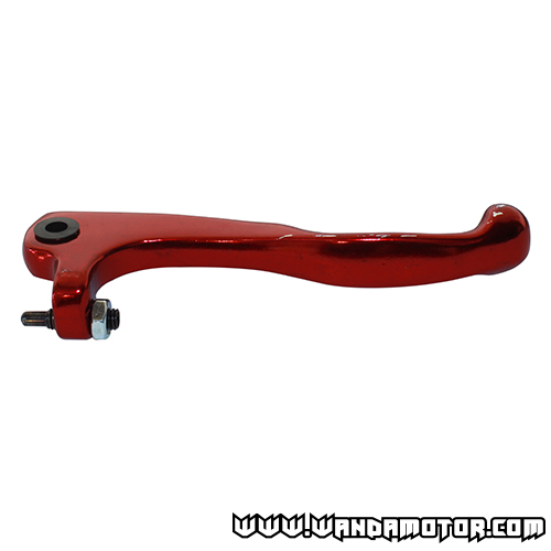 Brake lever Derbi Senda red