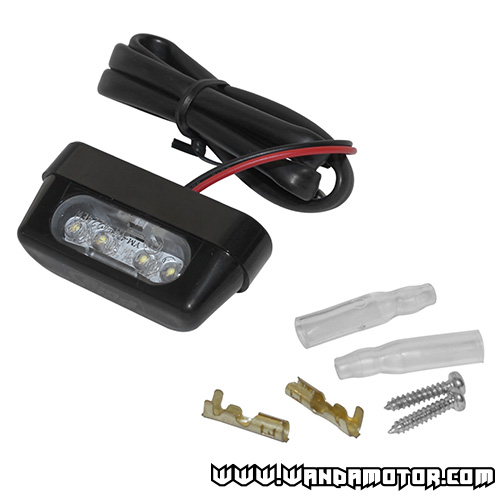 License plate LED-light 12V 0,3W