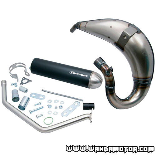 Exhaust Tecnigas E-Nox Steel Drac, Rieju, Peugeot XP6