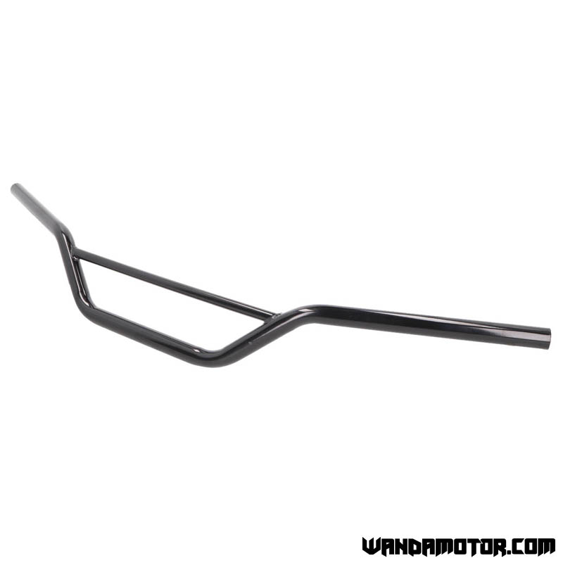 Handlebar MX with crossbar steel black 22/860mm