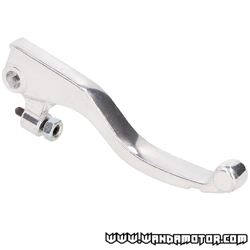 Brake lever right Derbi Senda, Drac, MRT silver