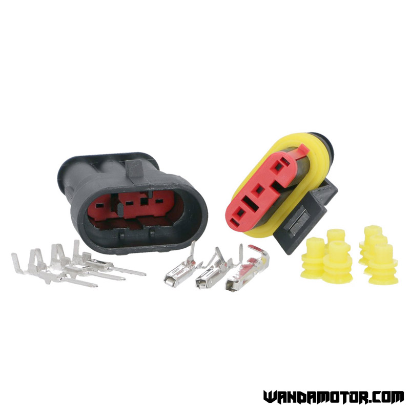 Wiring connector kit 3-pin
