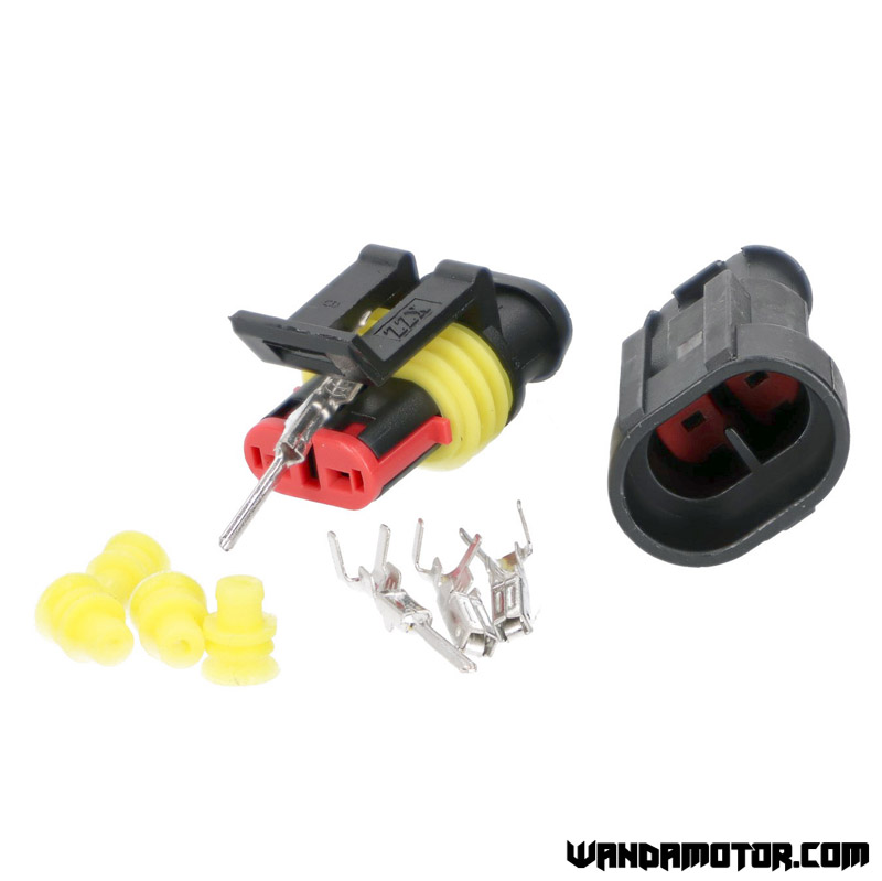Wiring connector kit 2-pin