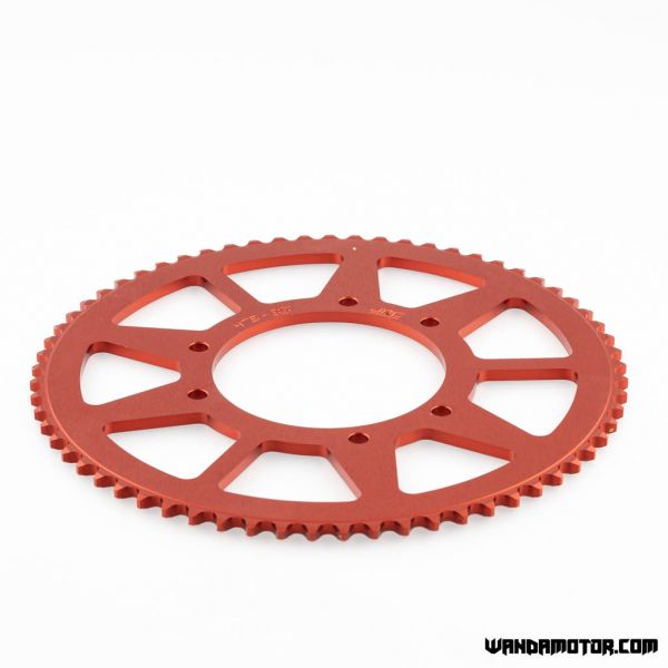 Rear sprocket Derbi Senda '00-> 65t red