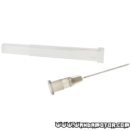 Gas shock refill needle