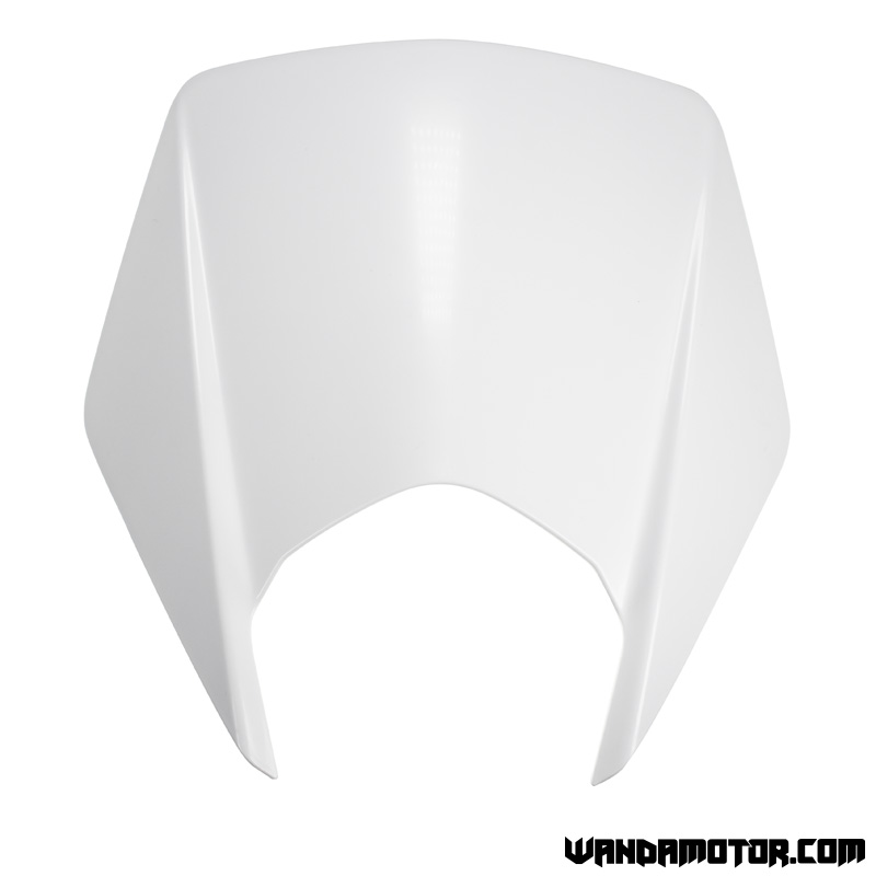 Headlight cover Derbi Senda white original