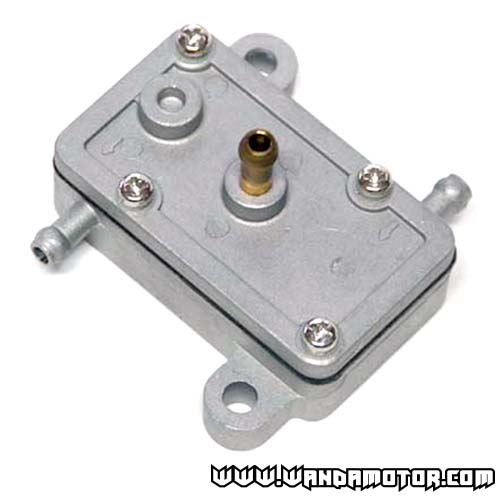 Fuel pump rectangle single