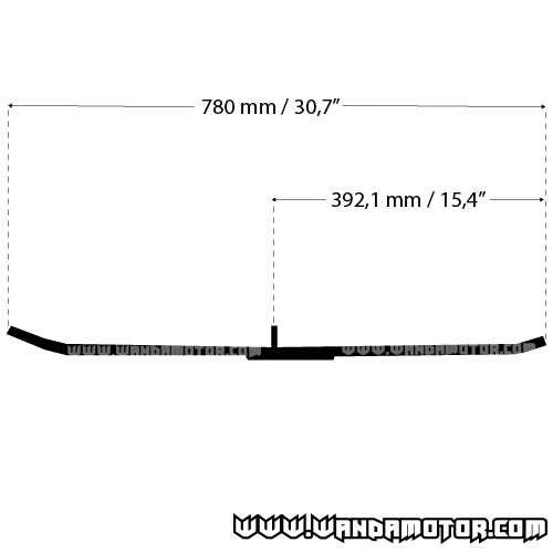 Guide rails Arctic Cat / Aktiv Defender