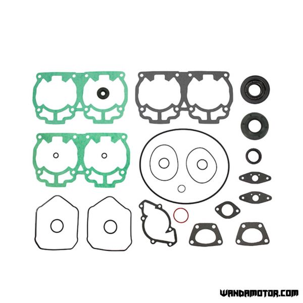 Gasket kit complete Rotax 600, MX Z, Summit