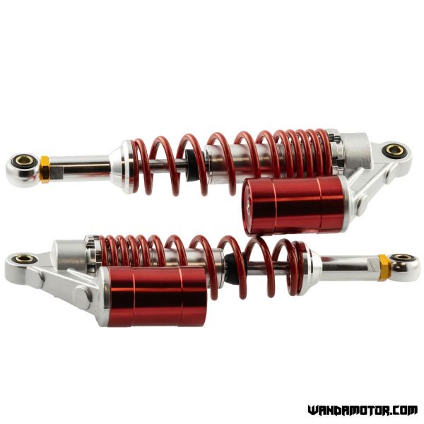 Ajotech Tanked rear shock absorber pair red 330 mm