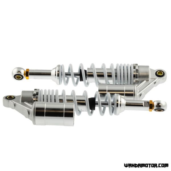 Ajotech Tanked rear shock absorber pair white 285 mm