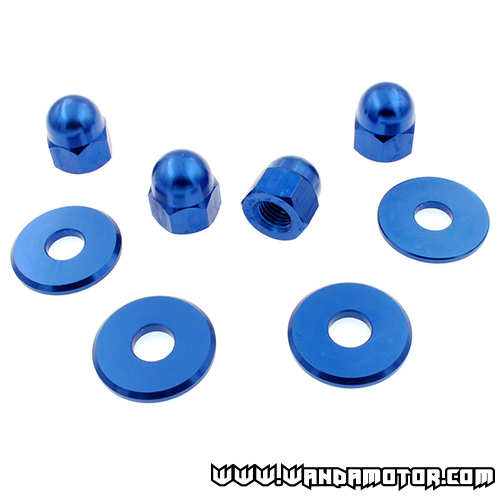 Shock absorber nuts Monkey blue