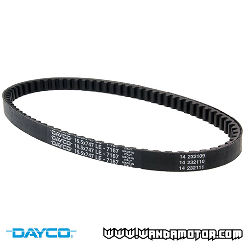 Variator belt Dayco 664 x 16.5