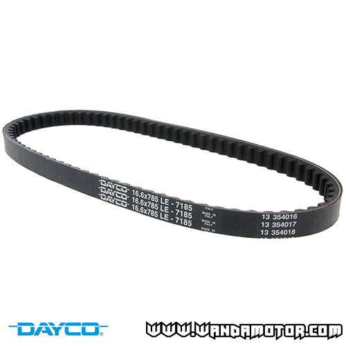 Variator belt Dayco 785 x 16.6