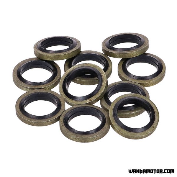 Brake line seal ring kit 10 x 15 x 1.5 10pcs