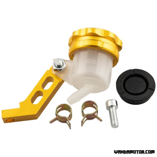 Brake fluid tank complete gold-2