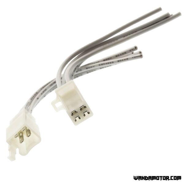 Wire connector 4-pin with wire