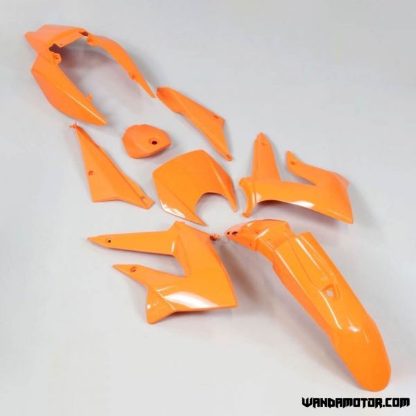 Plastic kit Derbi Senda, Gilera SMT, RCR orange 11-17-1