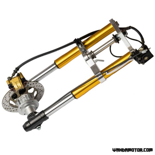 Front fork Monkey USD disc brake 580 gold-1