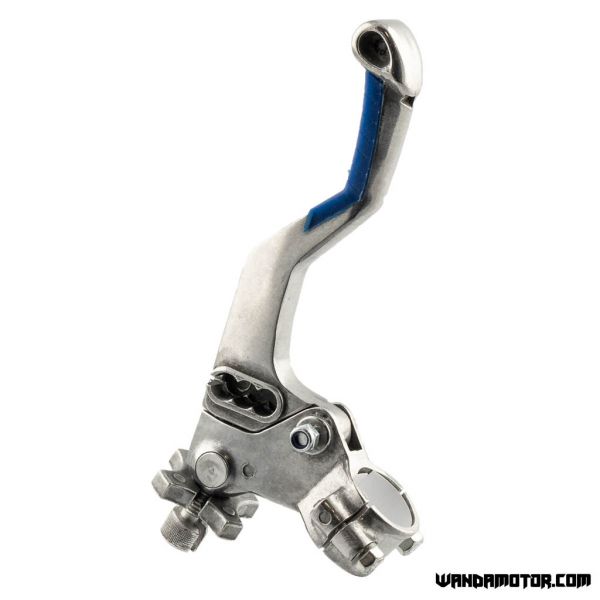 Adjustable clutch lever universal shorty blue-2