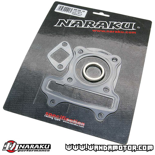 Gasket kit top end Naraku China scooters 4T 70cc