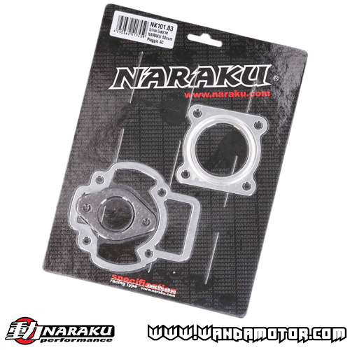 Gasket kit top end Naraku Piaggio AC 50cc