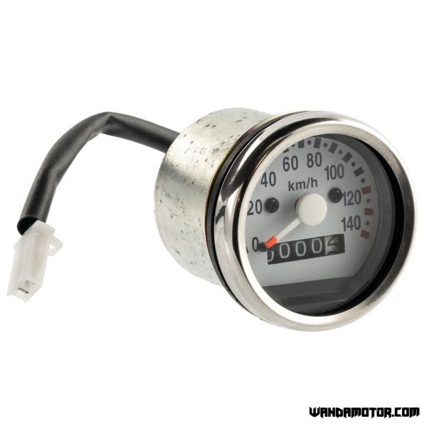 #03 Monkey speedometer 140 km/h white