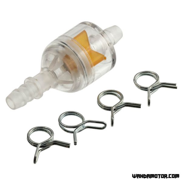 Fuel line orange with filter-2