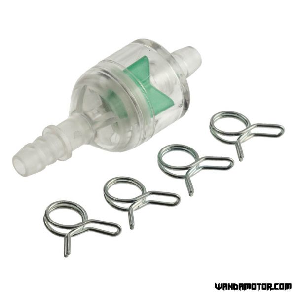 Fuel line green with filter-2