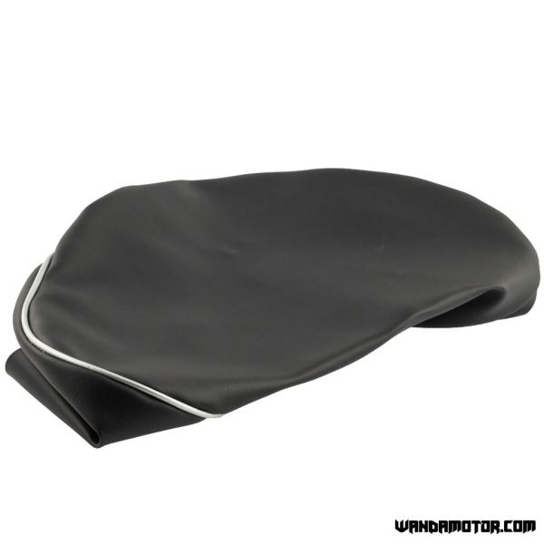 Seat cover Solifer Speed 64-68 black & silver-1
