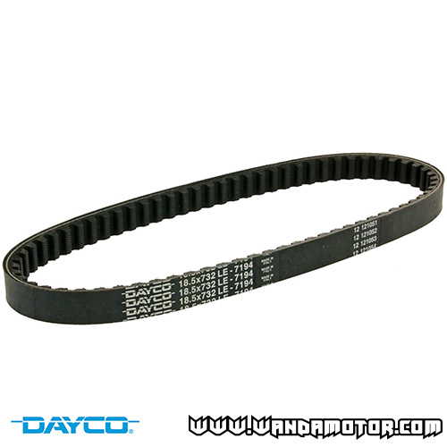 Variator belt Dayco 732 x 18.5