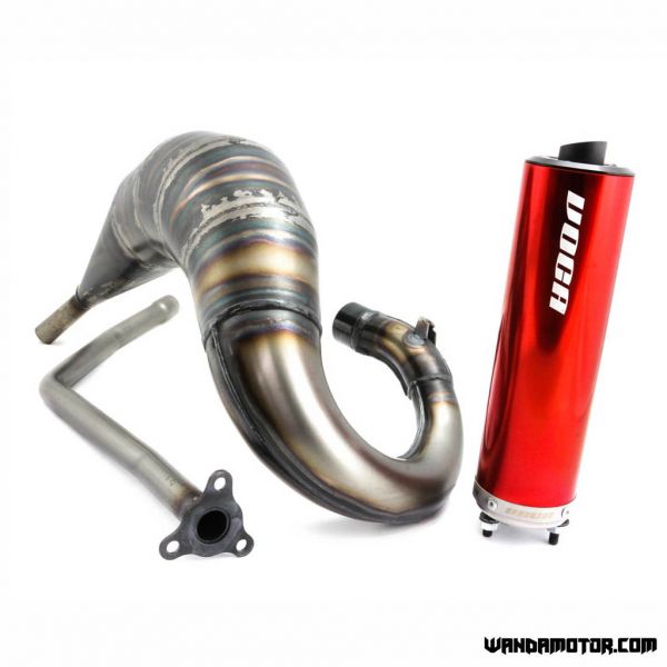 Exhaust system Voca Cross Rookie 50/70cc Rieju MRT Red-1